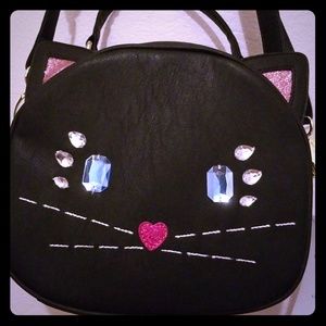 Betsey Johnson Cat Crossbody Purse